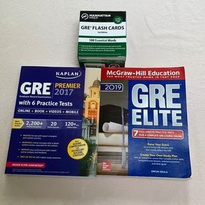 GRE study set barely used